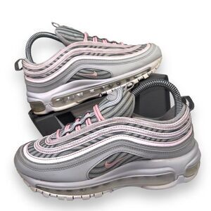 Nike by You Air Max 97 Sneakers Grey / White / Pink DJ3180-991 Women's 7